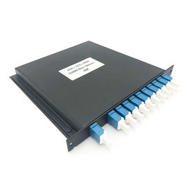 خرید هارد فلزی مورد فیبر نوری قطعات 8 کانال CWDM Mux ماژول Demux با اتصال online manufacture