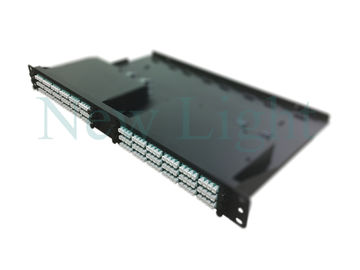 خرید 144 پورت جدید 1U 19 اینچ طراحی فیبر نوری با ماژول کیس MPO طراحی شده است online manufacture