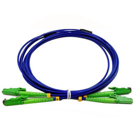 خرید فیبر نوری زره ​​پوش E2000 APC فیبر نوری Patch Duplex فیبر برجسته شمارش بالای مقاومت online manufacture