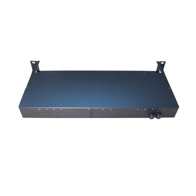 خرید جعبه توزیع فیبر نوری 1U با ظرفیت 8C 12C 24C 32C 48C و از دست دادن 0.35dB 0.5dB برای برنامه های کاربردی با چگالی بالا online manufacture