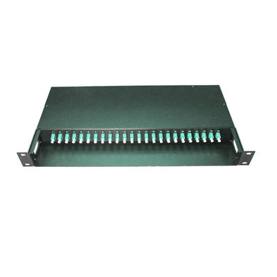 خرید پنل پچ فیبر نوری 32C MPO MTP با فنر بیضی برای مراکز داده با تراکم بالا online manufacture