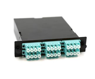 خرید 50/125 PC لهستانی MPO کاست ماژول 0.5 متری فیبر نوری پچ کابل 24 فیبر online manufacture