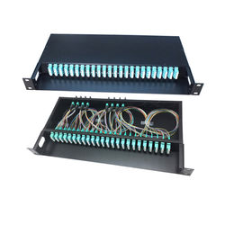 خرید FTTH 12/48/96 هسته فیبر نوری کابل سر و صدا پچ پانل ساختار جمع و جور online manufacture