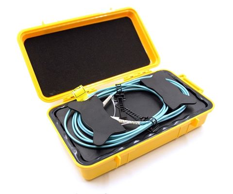 خرید OTDR Multimode Fiber Optic Patch Cord با کانکتور SC-SC 3.0mm LSZH OM3 50/125 برای آزمایش دقیق online manufacture