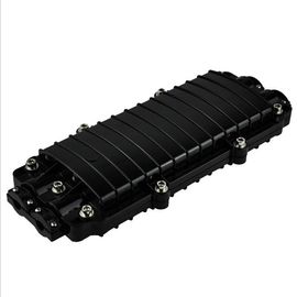 خرید جعبه مشترک فیبر نوری ABS / PPT Black افقی نوع 24 - 96 فیبر با شکاف online manufacture