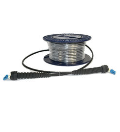 خرید IP67 Water Proof سطح LC SM فیبر نوری Patch Cord Duplex Black Lc کانکتور 100 متر online manufacture