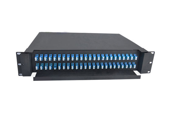 خرید 1U Rack Mount Fiber Optic Patch Panel با 12 هسته SC/FC/ST/LC برای شبکه های FTTH online manufacture