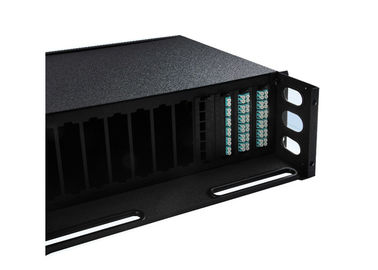 خرید 1U فیبر نوری Patch Panel Rack Mount Fiber محصور داخل کابل کشی چند حالته online manufacture