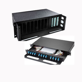 خرید قاب محفظه فیبر نوری 1RU Rack Mount محوطه توزیع LGX online manufacture