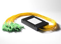 1x16 PLC تقسیم فیبر نوری 1 در 16 از ABS جعبه نوع با اتصال SC / APC