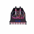 جعبه نوری فیبر فلزی با آداپتور / ODF MPO-LC فیبر نوری 12 کاست هسته ای LGX جعبه