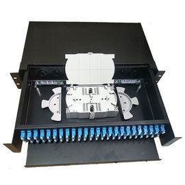 خرید 2U 48 / 96F Pulling Sc Lc 19 فیبر نوری Patch Panel Rack Mount Data Center Center کابل مدیریت online manufacture