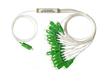 خرید تقسیم فیبر نوری PLC از 16 مینیاتور نوع PLC با اتصال SC online manufacture