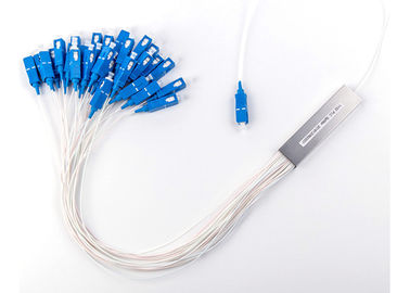 خرید SC Connector 1x32 Mini Type PLC 1 In 32 Out Splitter Optical 0.5M online manufacture