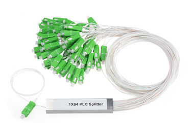 خرید تقسیم کننده فیبر نوری منفعل 1 در 64 Out Mini Type PLC 1x64 با اتصال SC online manufacture