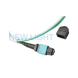 خرید کابل زن MTP به LC 8 رشته OM3 50uM Plenum 18'' 2mm MTP Breakout Cable online manufacture