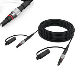 خرید فیبر نوری ضد آب IP67 Patch Cord / Lc Lc تک حالت G657A1 1310 طول موج online manufacture