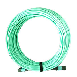 خرید 12 فیبر 50/125 OM3 MPO MTP Cable 10Gb لیزر بهینه سازی شده چند حالته (3m / 10ft) online manufacture