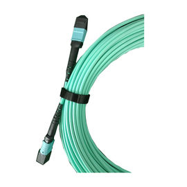 خرید کابل فیبر نوری Plenum ، کابل MTP / MTP (MPO) 40/100 G Mpo Patch Cord online manufacture