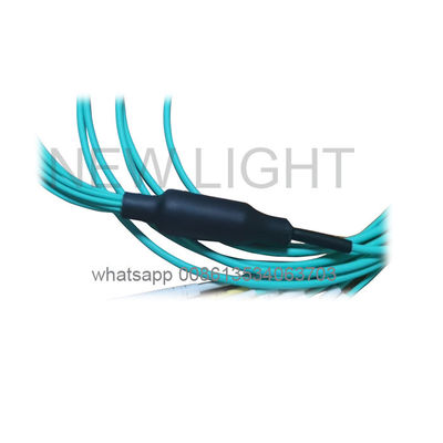 خرید کابل 12 هسته OM4 MPO MTP برای شبکه های 40/100G با MPO به LC Breakout online manufacture