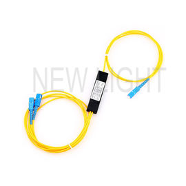 خرید 1x2 1x4 1x8 1x16 PLC شکاف فیبر نوری / حالت تک فیبر نوری تقسیم صوتی online manufacture