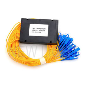 خرید SC / APC Singlemode 1x32 PLC Fiber Splitter 2.0mm Splice / Pigtailed ABS ماژول online manufacture