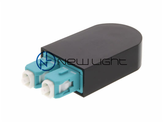 خرید OM3 Multimode 2.0mm فایبر نوری Loopback کابل با اتصال Aqua SC برای کاربردهای مقاوم در خوردگی online manufacture