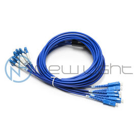 خرید 4F تک حالت 9 / 125um پنکه 1 متری بند ناف فیبر نوری online manufacture