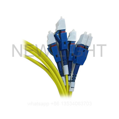 خرید کابل PVC 50 / 125um 3.0mm Cable MM MPO Breakout Fibers online manufacture