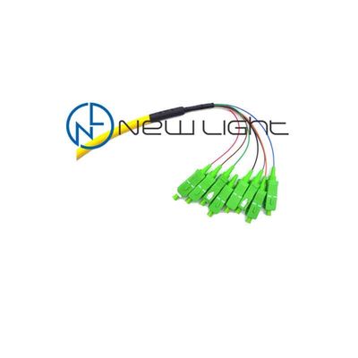 خرید Fan Out Single Mode 1m SC / UPC Pigtail Lose Tube Pigtail LSZH online manufacture