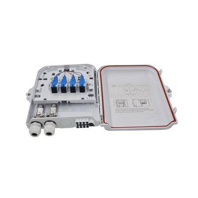 خرید ABS 8 هسته کاست PLC شکاف شبکه پایانه جعبه قابل نصب دیوار online manufacture