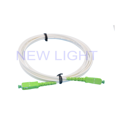 خرید 2.8 میلی متر سیمپلکس PVC SC / E2000 / FC / ST فیبر وصله بند ناف چند حالته online manufacture