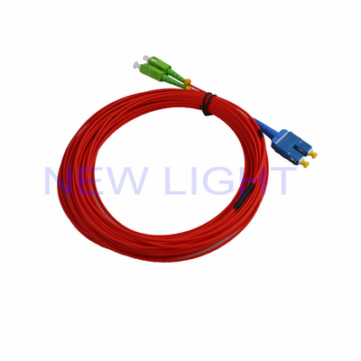 خرید RoHS SC Uniboot چند حالته فیبر نوری پچ سیم LSZH 2.0 میلی متر online manufacture
