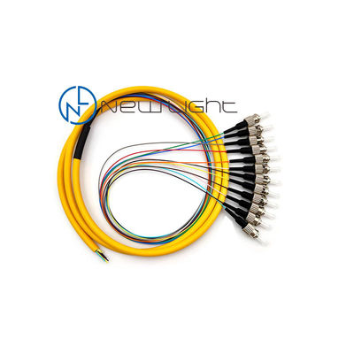 خرید LSZH Jacket 12 رنگ سیم پیچ فیبر نوری با از دست دادن ورودی کم برای اتصال قابل اعتماد online manufacture