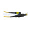کابل Mpo Trunk Cable MTP Mtp کانکتور نوری برای کاست فیبر Mpo