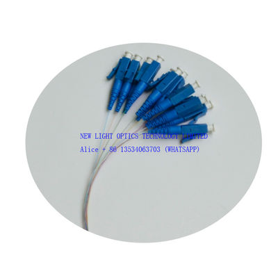 40M OM4 12 فایبر MPO کابل MTP 100G Plenum برای انتقال داده با سرعت بالا