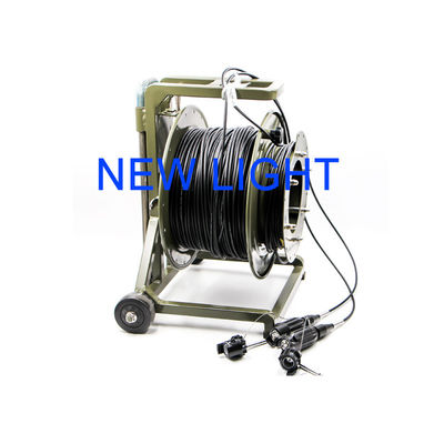 اتصال دهنده ODC ضد آب درجه نظامی سیم پیچ فیبر نوری برای انتقال داده با سرعت بالا