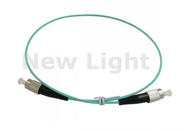 کابل پچ فیبر نوری OM3 50/125 سیمپلکس FC-FC 0.5 متر، فیبر نوری سبز