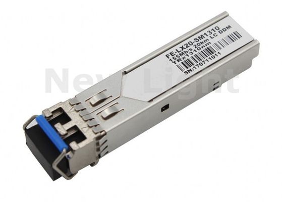 ماژول فرستنده و گیرنده نوری SFP تک حالته با طول موج 1550 نانومتر و مسافت انتقال 160 کیلومتر