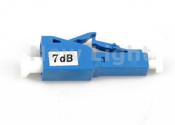 تضعیف کننده فیبر نوری متغیر 7dB LC UPC با کانکتور مادگی به نری برای سیستم های CATV