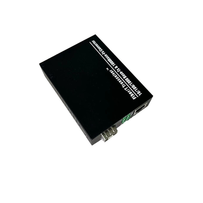 LC Duplex Fiber Optic Transceiver 1.25Gbps DDM نرخ داده 3.3V عملکرد منبع برق