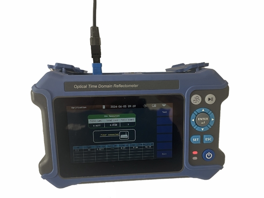 4.3 اینچ LD Fiber Optic Light Test OTDR Tool برای شبکه های هوایی