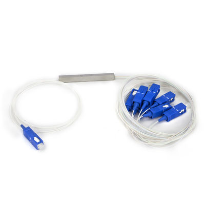 1xN فیبر نوری PLC Splitter با طول موج 1260-1650nm و حالت تک برای شبکه های محلی
