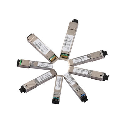 1.25G 10km Single Mode SFP Transceiver Fiber Optic Transceiver برای سیستم های انتقال نوری