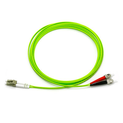 OM5 LSZH Multimode Duplex Fiber Optic Patch Cord با قطر 3.0mm برای تمام سبک های کانکتور