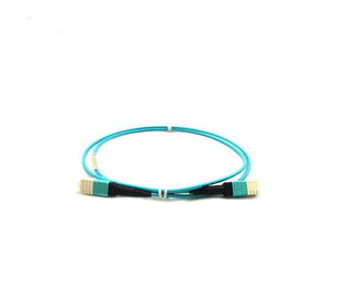 10 Ft MPO MTP کابل پچ کابل نوع B 8 فیبر هسته برای QSFP + فرستنده