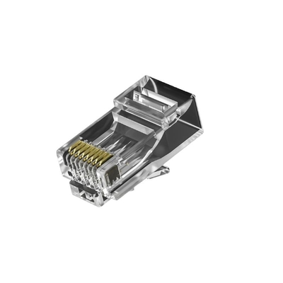 CAT7 کانکتورهای محافظ RJ45 + کیت کلیپ فرایت - طراحی صنعتی دو قطعه