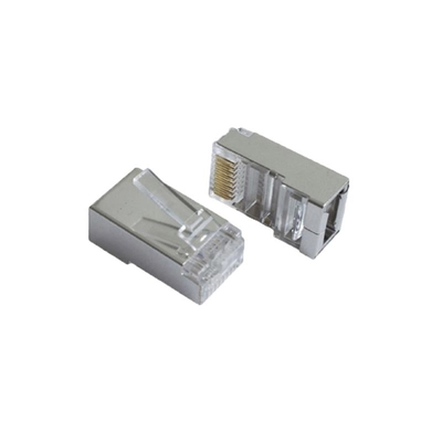 پلاگین های ماژولار CAT6 8P8C - کفش های طلا، بدون Snag, 1000+ چرخه