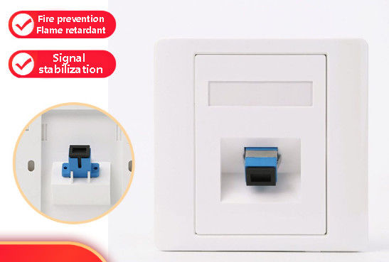 سوکت LC/SC نصب شده با یک قطب واحد با سازگاری جهانی برای تمام پلاگین های استاندارد