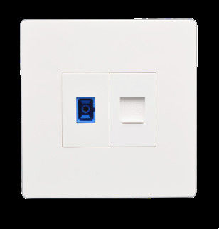 سوکت LC/SC با تاخیر بسیار کم با فیبر کریستال فوتونیک در 86 * 86 میلی متر اندازه برای شبکه های با سرعت بالا